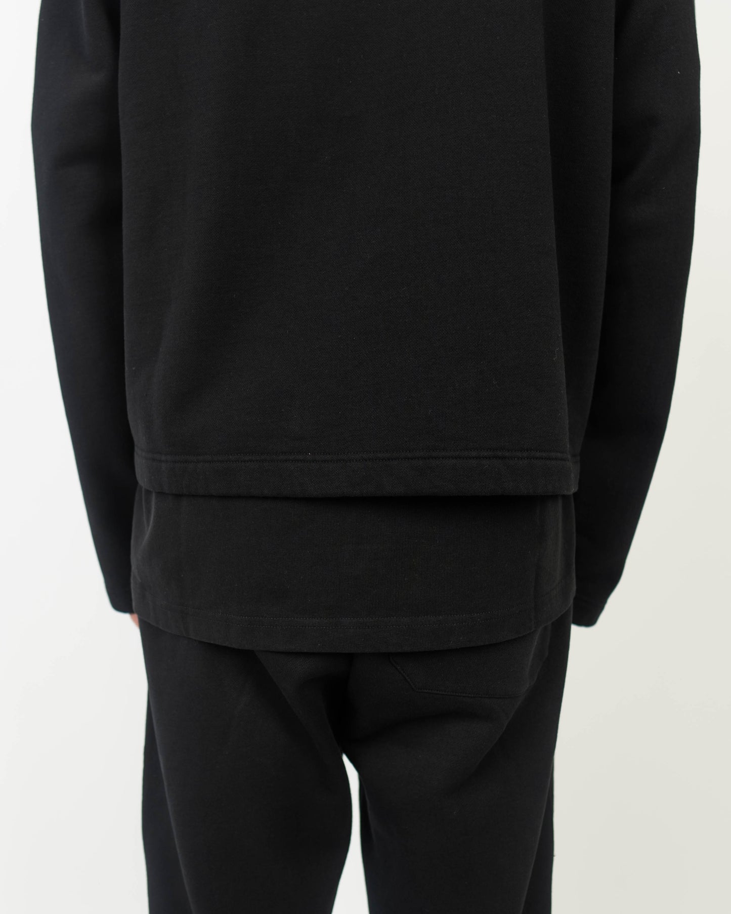 Black Boxy Hoodie