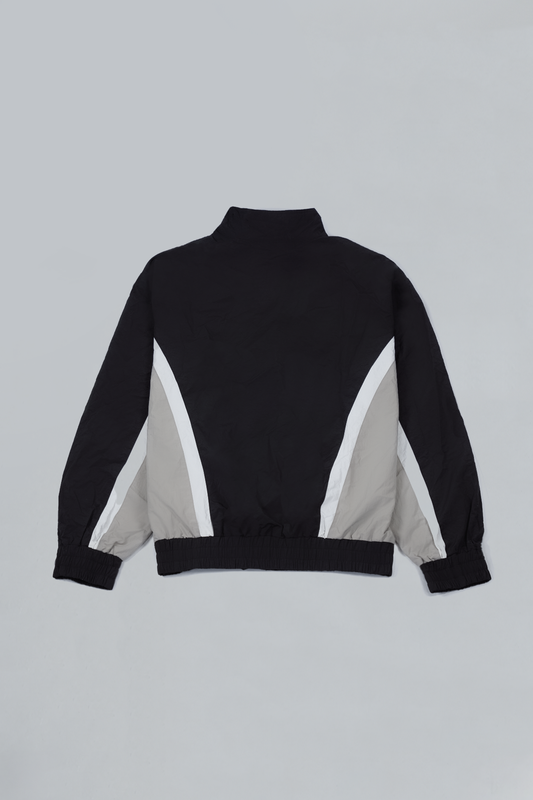 Nylon Black Track Jacket