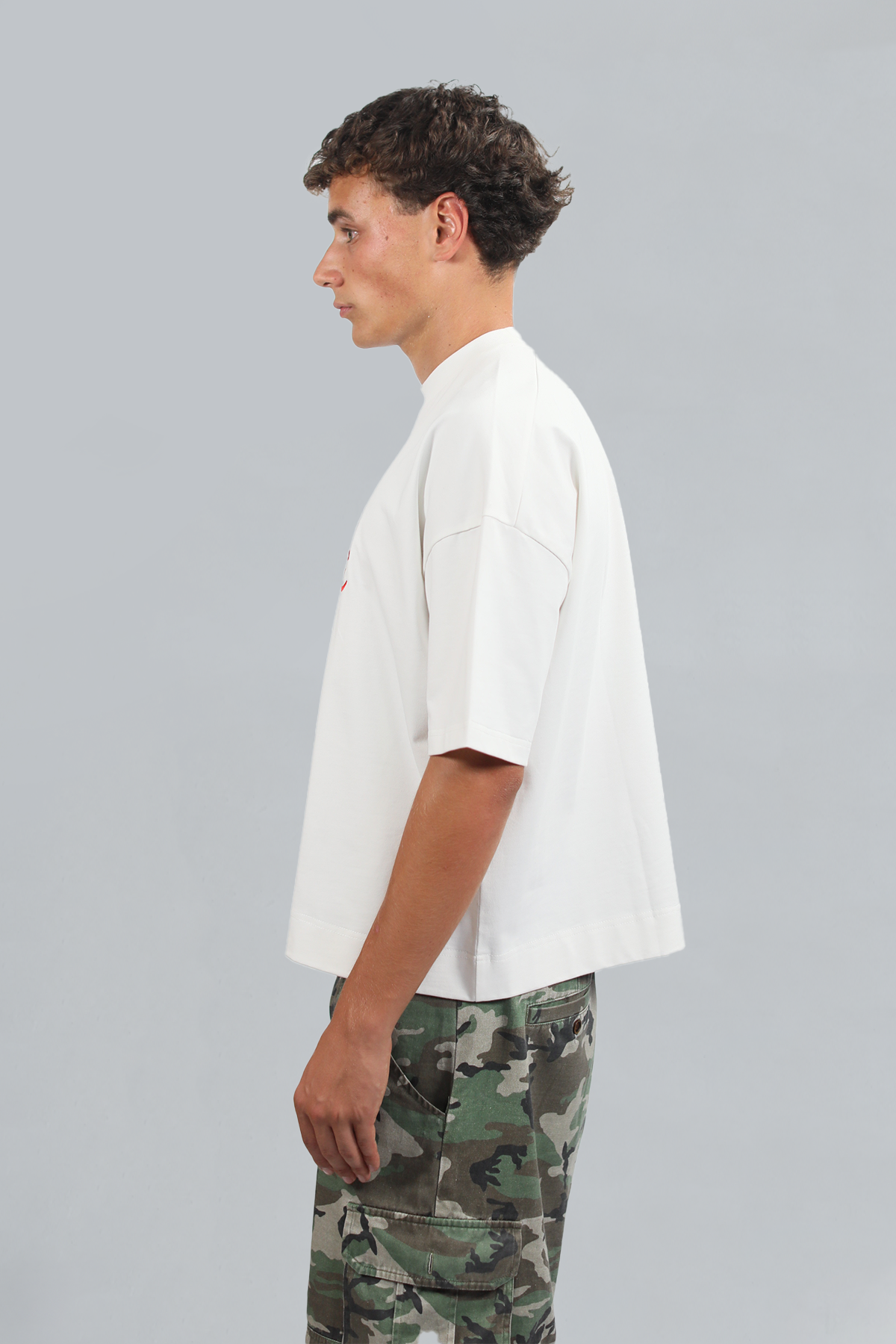 White 'Emblem' Tshirt