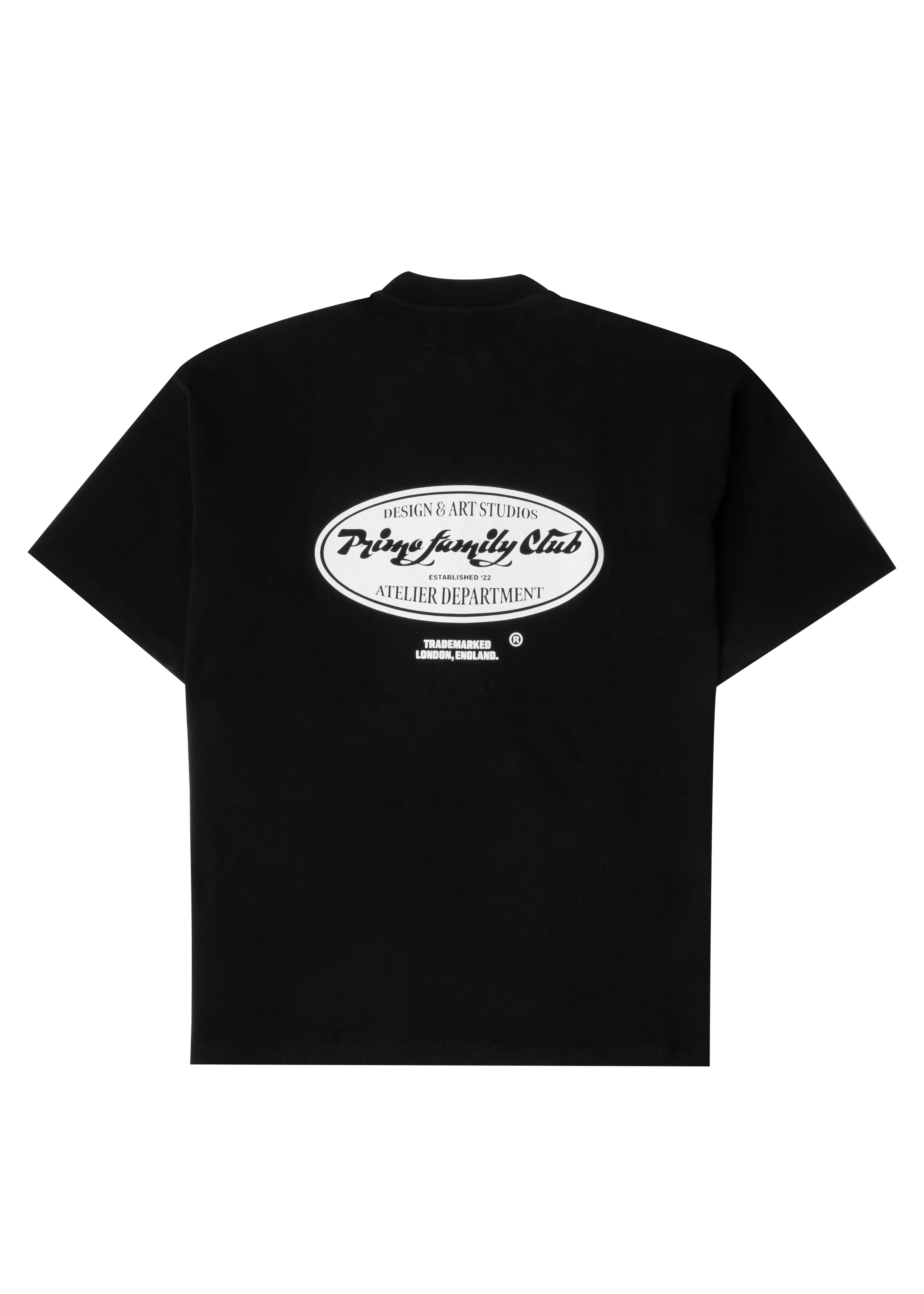 Black - Oval T-shirt