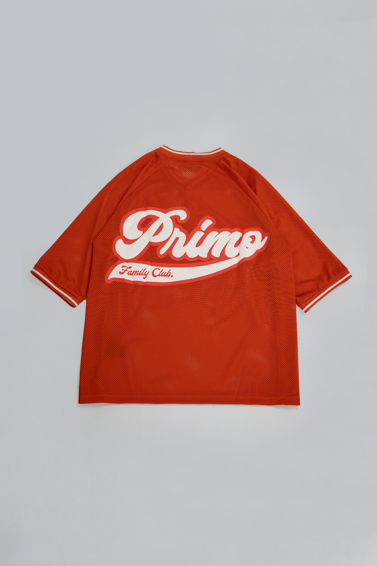 Burnt Orange Mesh Jersey