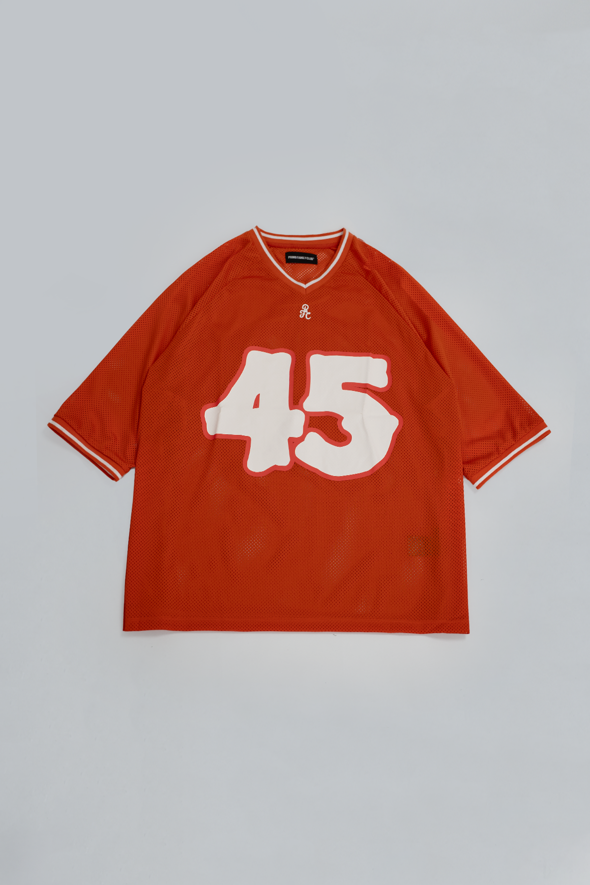 Burnt Orange Mesh Jersey