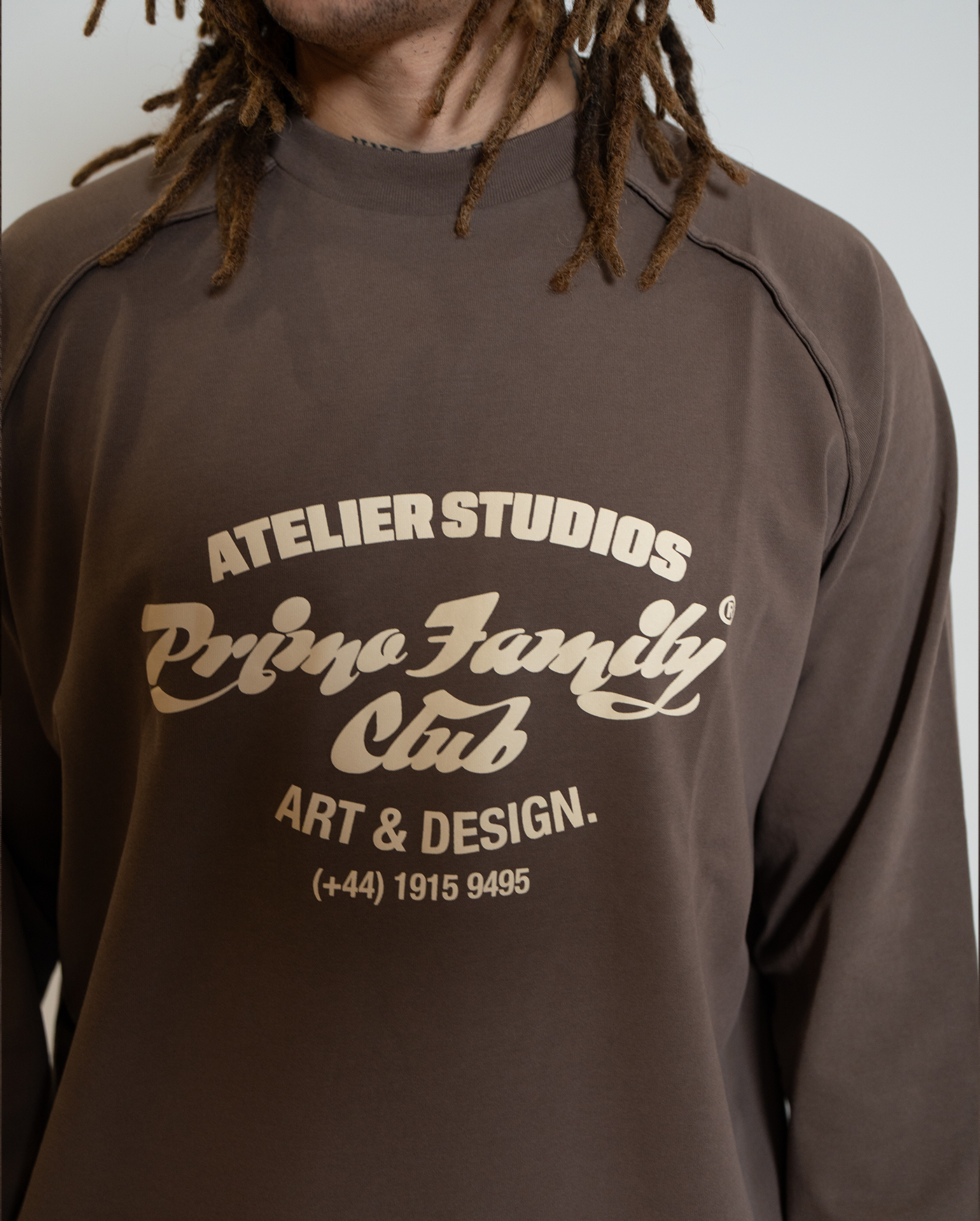 Long Sleeve T-shirt - Brown