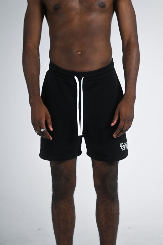 Black Cotton Short