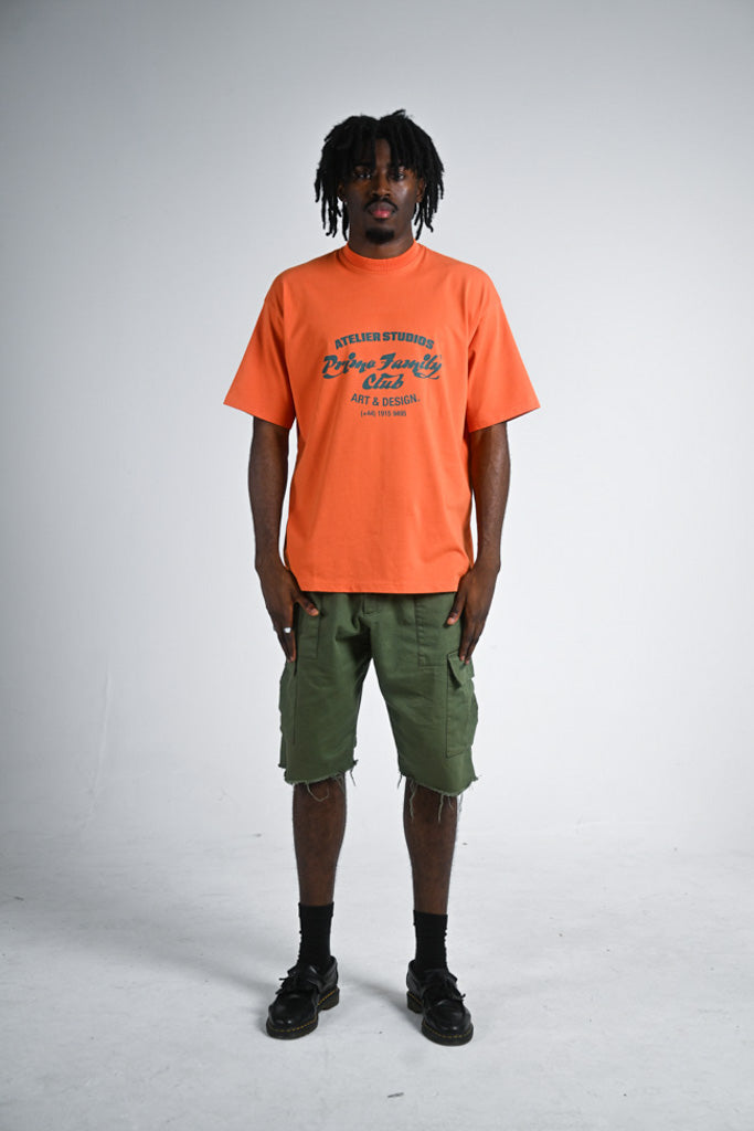 Burnt Orange 'Atelier Studios' Tshirt