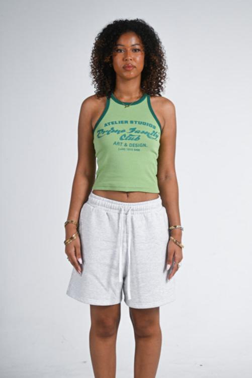 Green Female Atelier Tank Top