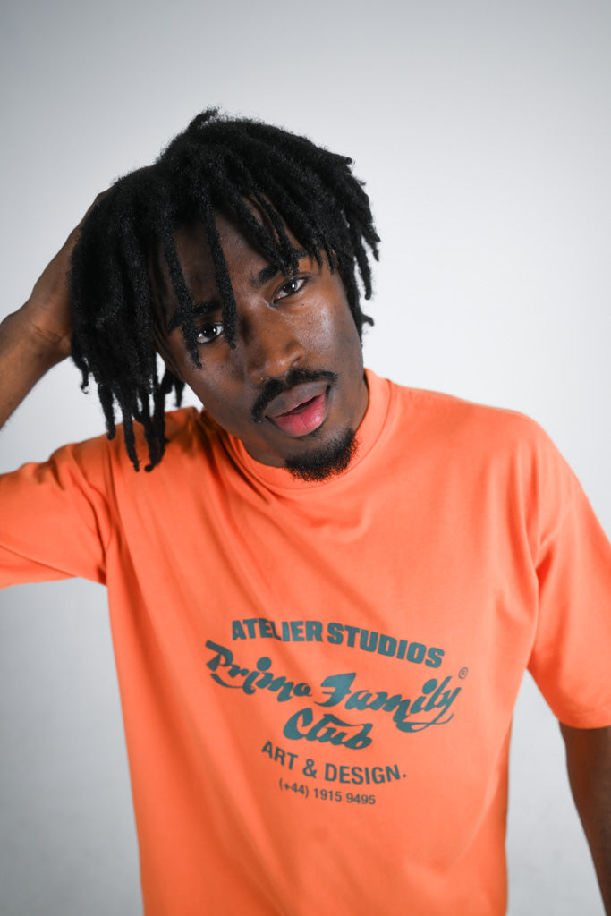 Burnt Orange 'Atelier Studios' Tshirt