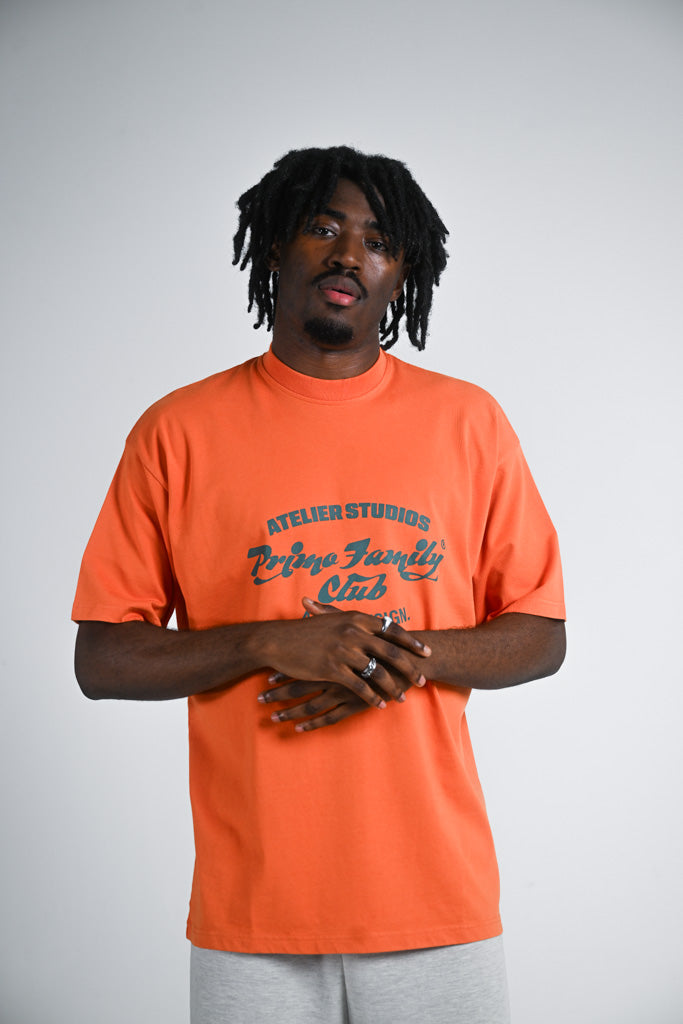 Burnt Orange 'Atelier Studios' Tshirt