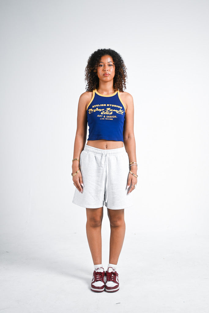 Blue Female Atelier Tank Top